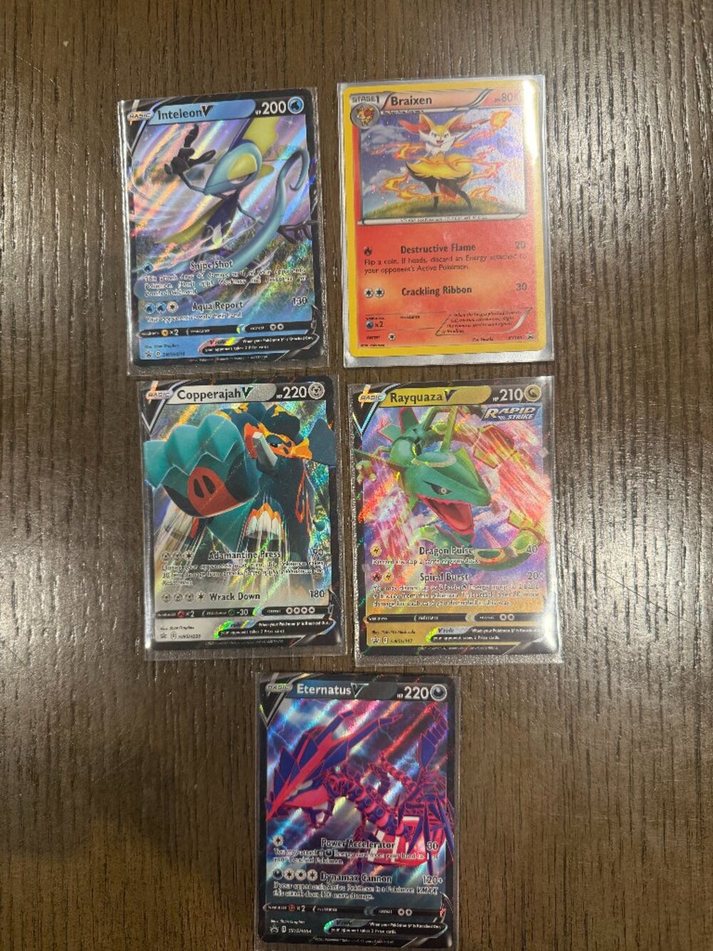 Pokémon Cards Promo Bundle 5 cards Mint Never Played